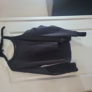 NWT Pilcro cropped sweatshirt Size Large